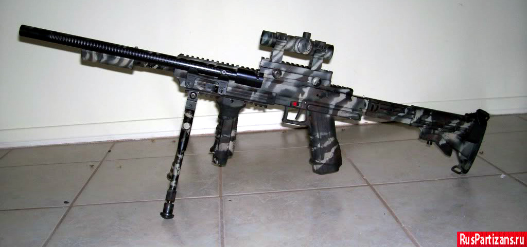 Снайперская винтовка на базе пистолета Tiberius T8